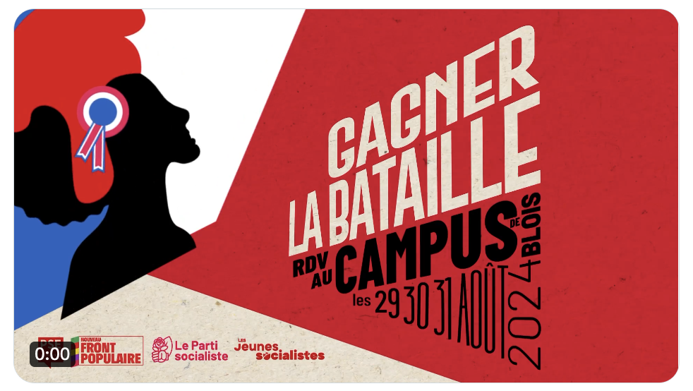 Regardez la vidéo, inscrivez vous au campus d'été à Blois
