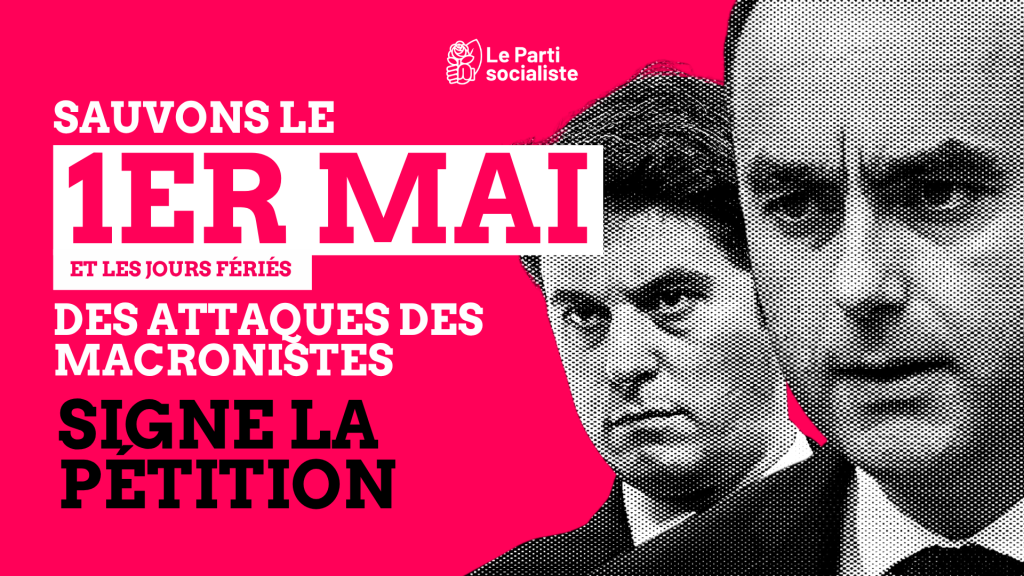  1er MAI : LES MACRONISTES PERSISTENT ET SIGNENT !