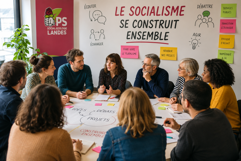 La Fédération des Landes du PS lancera dans les prochaines semaines une séquence de travail militant